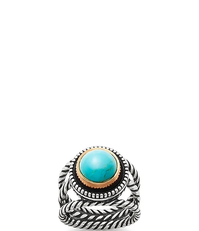 James Avery Marjan Sterling Silver Turquoise Ring