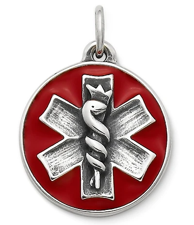 James Avery Medical Sterling Silver Charm