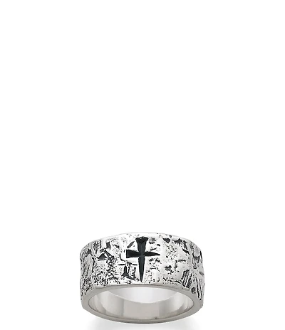 James Avery Men's Mark Of the Cross Ring