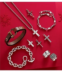 James Avery Men's Mark Of the Cross Ring