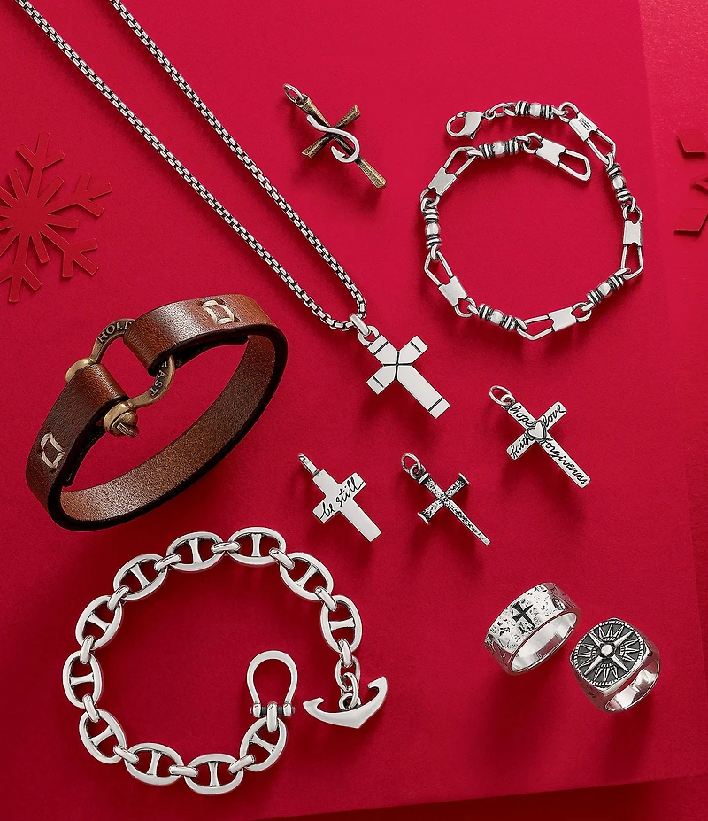 James Avery Men's Mark Of the Cross Ring
