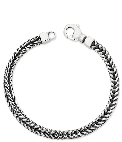 James Avery Men's Square Foxtail Bracelet