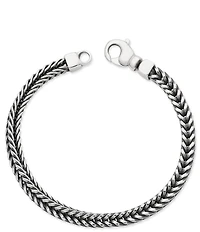 James Avery Men's Square Foxtail Bracelet