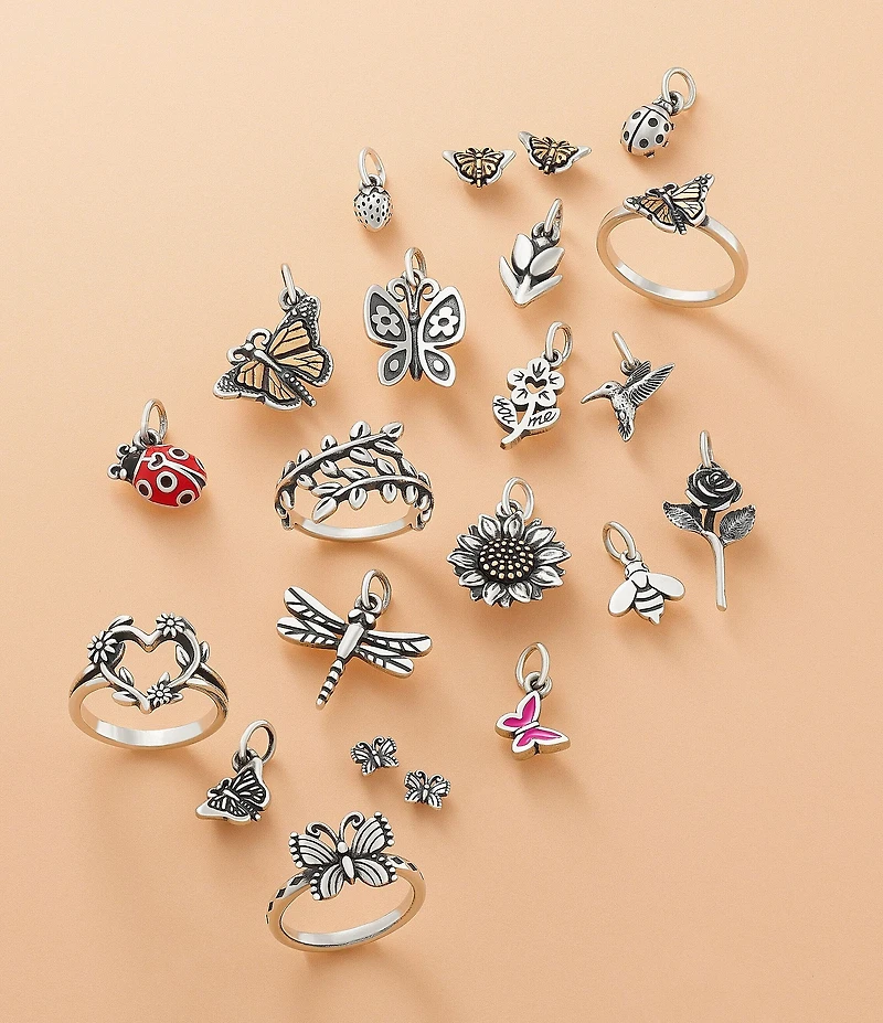 James Avery Mini Monarch Butterfly Charm