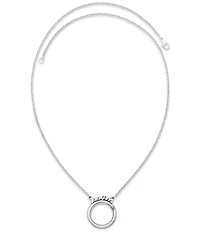 James Avery Mom Changeable Charm Holder Necklace
