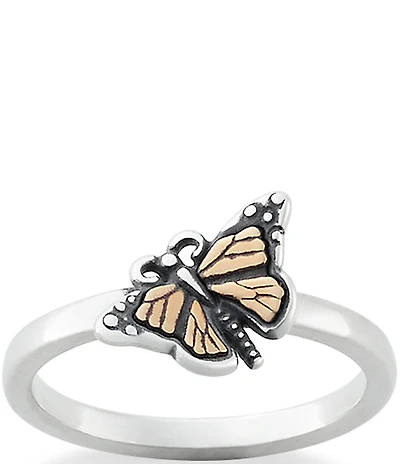 James Avery Monarch Butterfly Band Ring