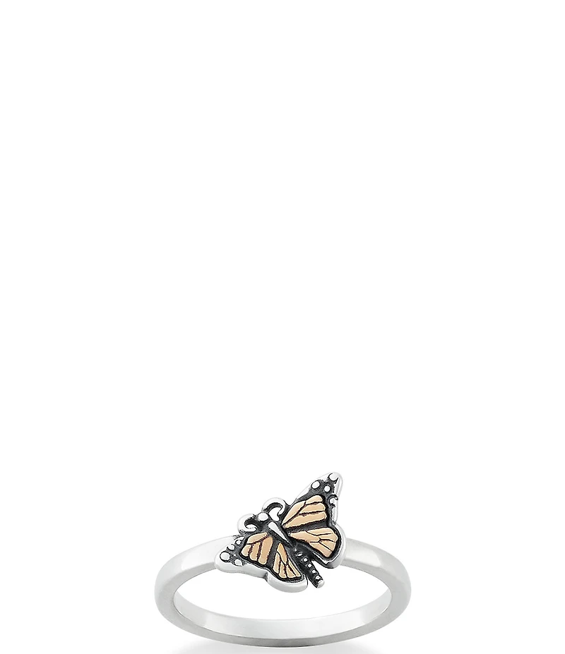 James Avery Monarch Butterfly Band Ring