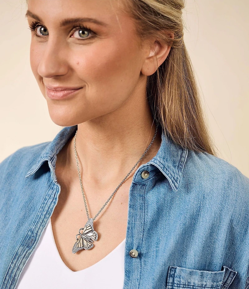 James Avery Monarch Butterfly Pendant