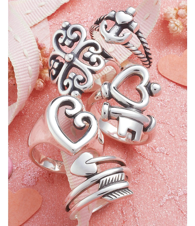 James Avery Sterling Silver Mother's Love Heart Ring