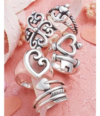 James Avery Sterling Silver Mother's Love Heart Ring