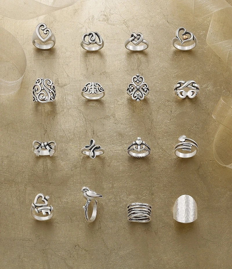James Avery Sterling Silver Mother's Love Heart Ring