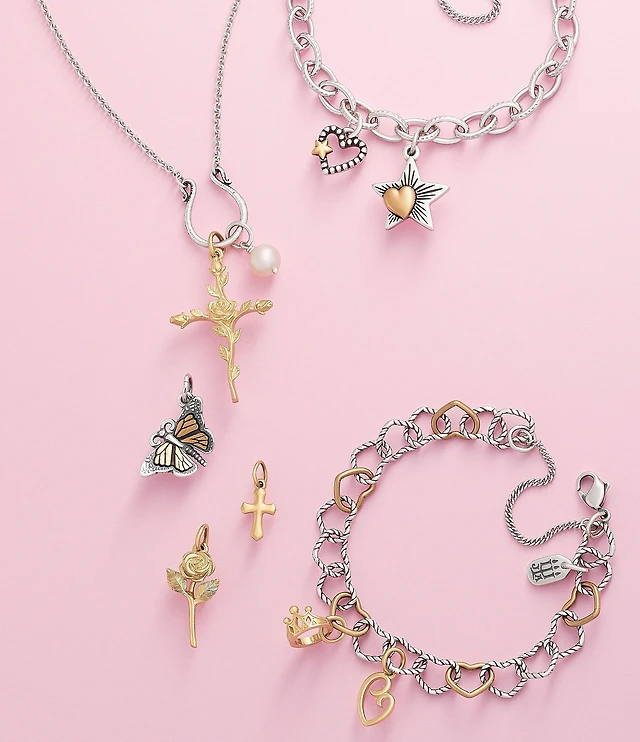 James Avery August Birthstone Peridot Shining Star Pendant Charm