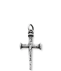 James Avery Nail Cross Sterling Silver Pendant Charm