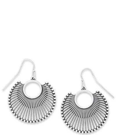 James Avery Open Fan Drop Earrings