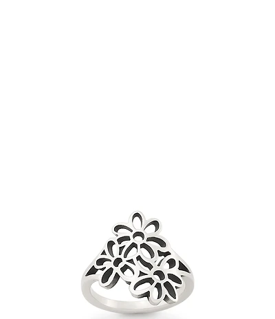 James Avery Open Floral Band Ring