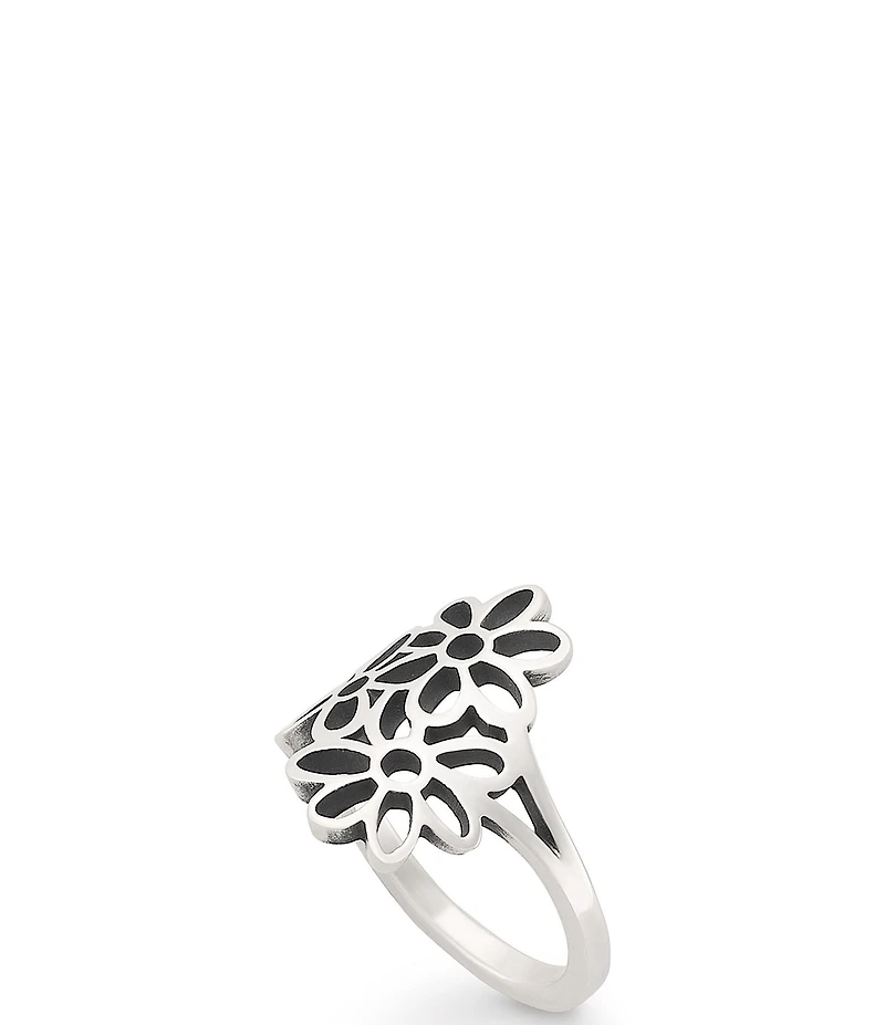 James Avery Open Floral Band Ring