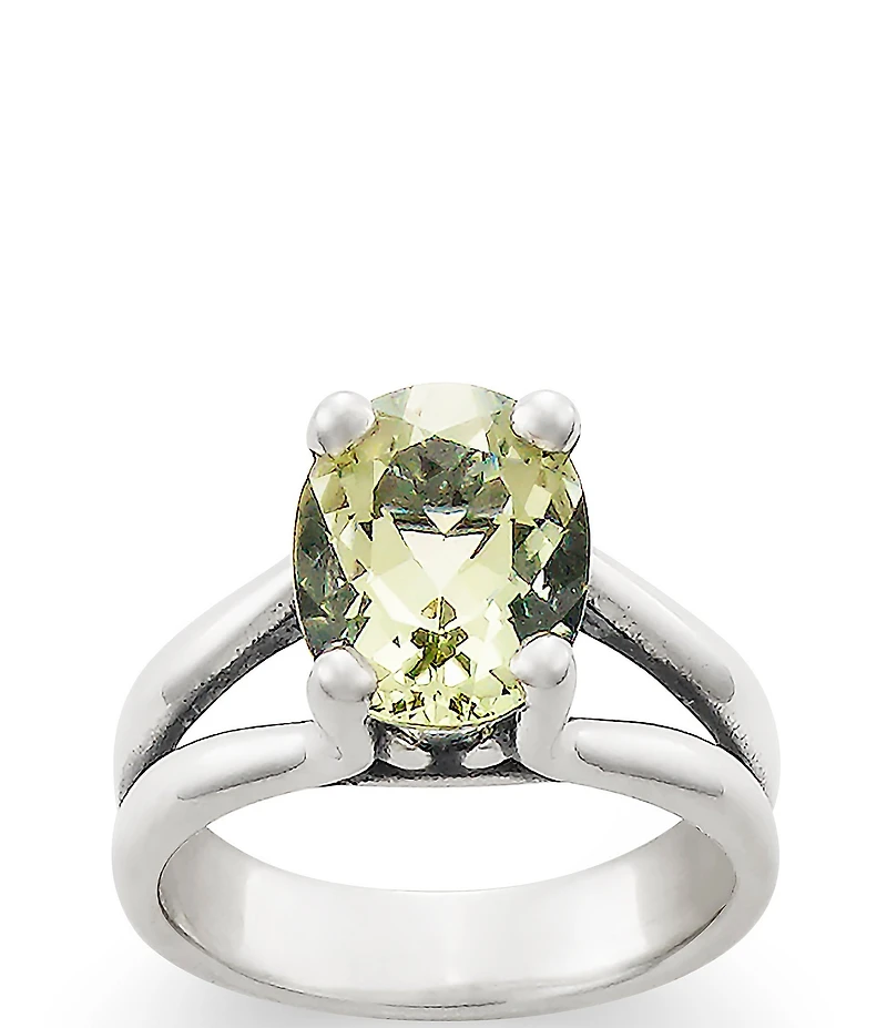 James Avery Oval Gemstone Ring
