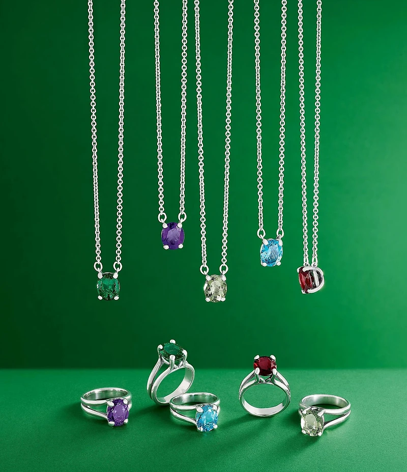 James Avery Oval Gemstone Ring