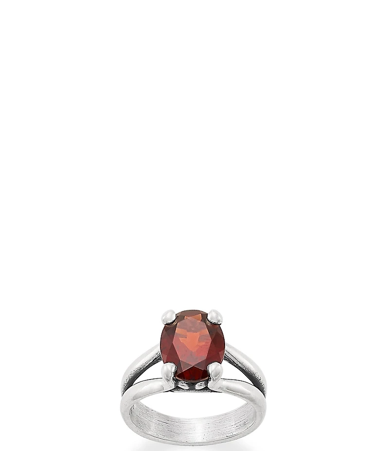 James Avery Oval Gemstone Sterling Silver Ring