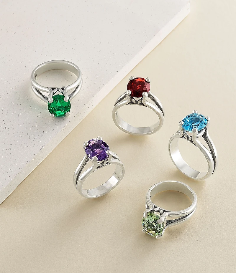 James Avery Oval Gemstone Ring