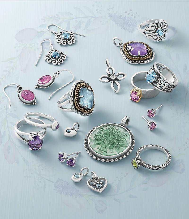 James Avery Oval Gemstone Ring