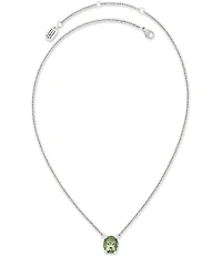 James Avery Oval Gemstone Short Pendant Necklace