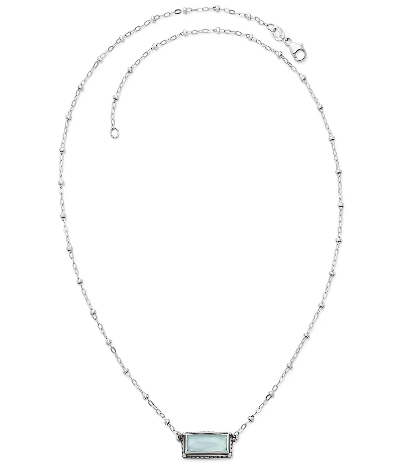 James Avery Palais Bleu Clair Triplet Necklace