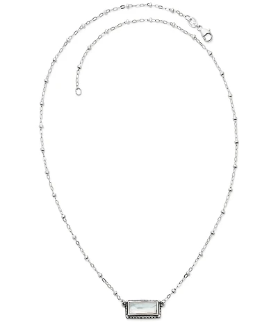 James Avery Palais Layered Gem Sterling Silver Necklace