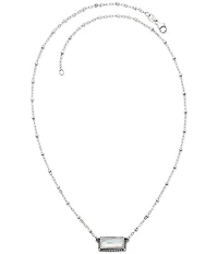 James Avery Palais Layered Gem Sterling Silver Necklace