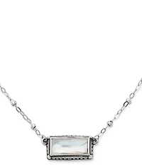 James Avery Palais Layered Gem Sterling Silver Necklace