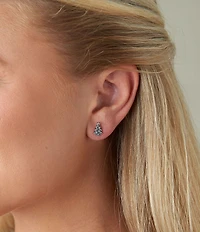 James Avery Petite Christmas Tree Stud Earrings