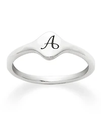 James Avery Petite Signet Initial Ring