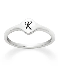 James Avery Petite Signet Initial Ring