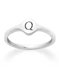 James Avery Petite Signet Initial Ring