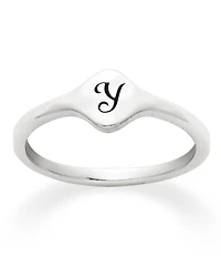 James Avery Petite Signet Initial Ring