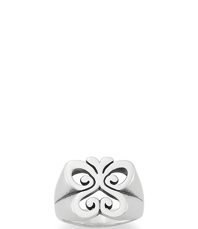 James Avery Pierced Spring Butterfly Sterling Silver Ring
