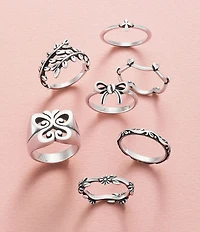 James Avery Pierced Spring Butterfly Sterling Silver Ring