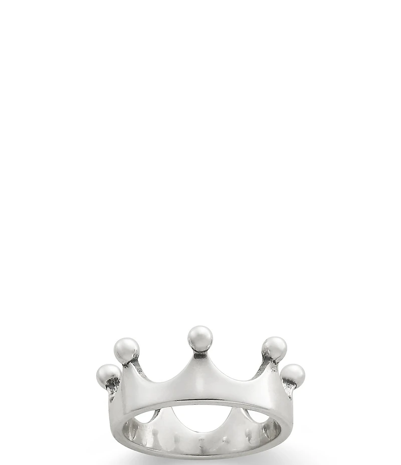 James Avery Sterling Silver Princess Crown Novelty Ring