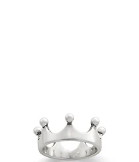 James Avery Sterling Silver Princess Crown Novelty Ring