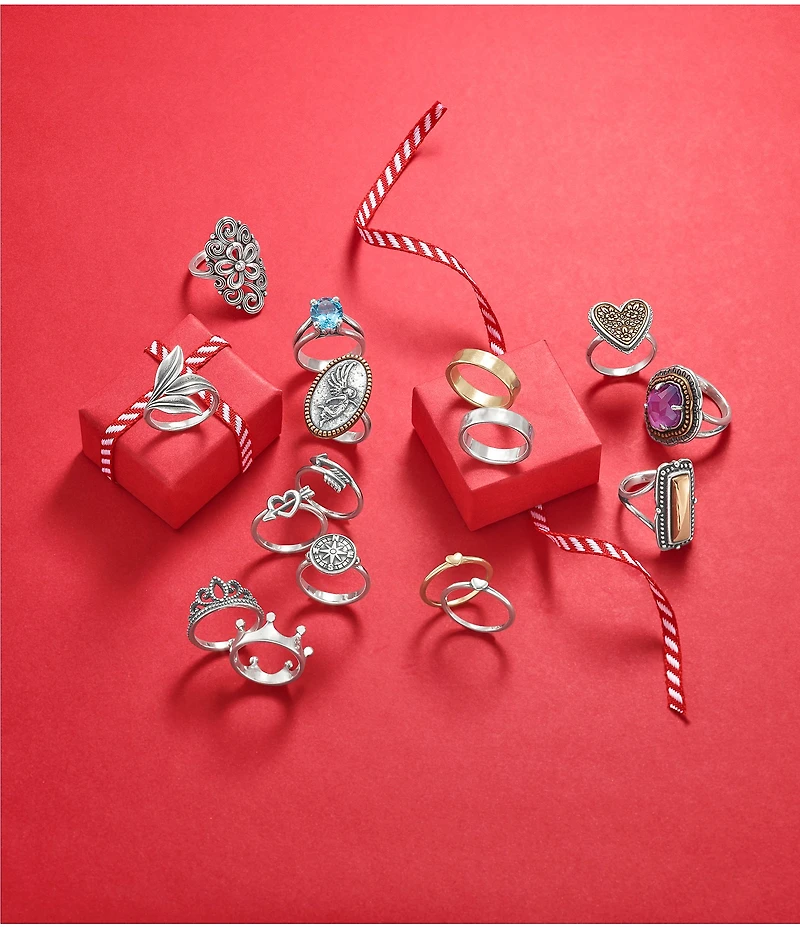 James Avery Sterling Silver Princess Crown Novelty Ring