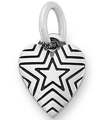 James Avery Radiant Star Mini Heart Charm