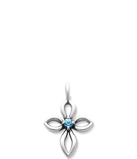 James Avery Remembrance Cross Birthstone Charm
