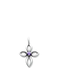 James Avery Remembrance Cross Birthstone Charm