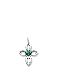 James Avery Remembrance Cross Lab-Created Birthstone Charm