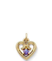 James Avery Remembrance Heart with Lab-Created Charm