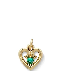 James Avery Remembrance Heart with Lab-Created Charm