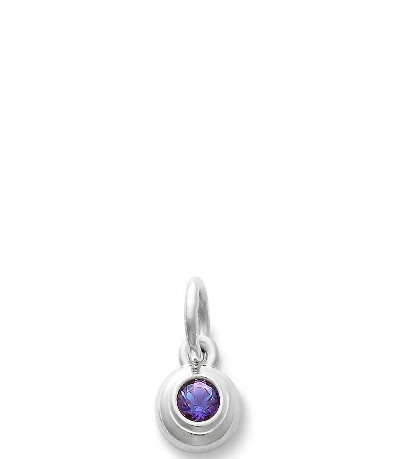 James Avery Remembrance Lab-Created Birthstone Charm Pendant