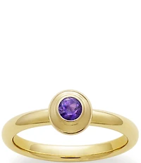 James Avery 14K Remembrance Birthstone Ring with Lab-Created Gem