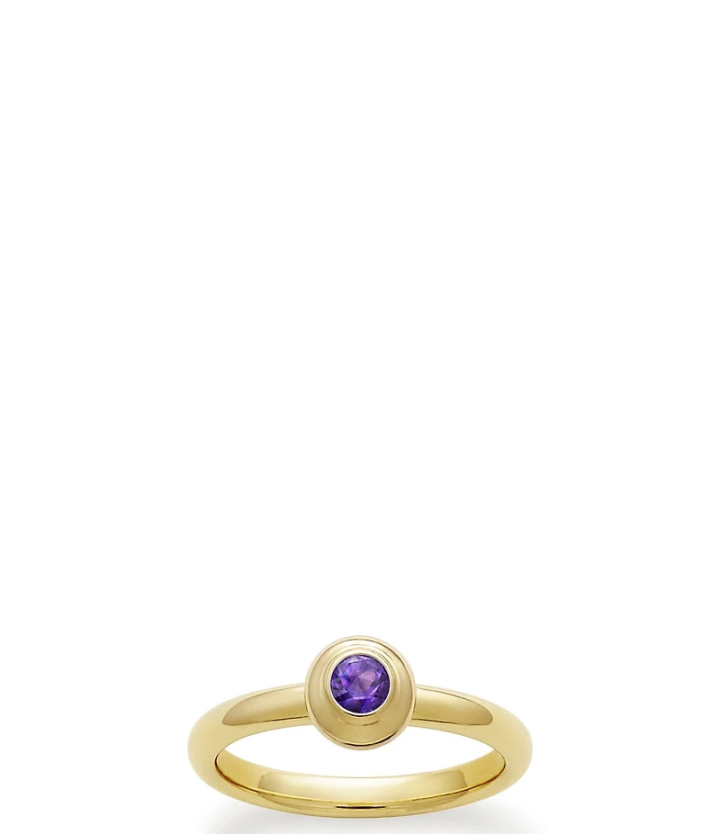 James Avery 14K Remembrance Birthstone Ring with Lab-Created Gem