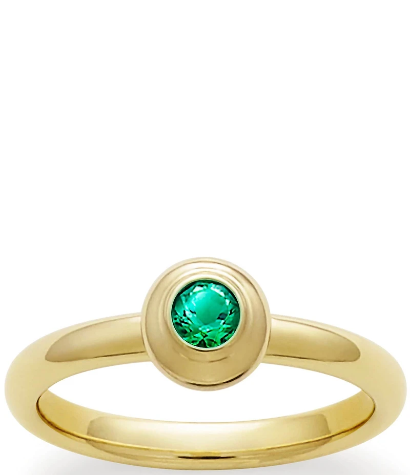 James Avery 14K Remembrance Birthstone Ring with Lab-Created Gem